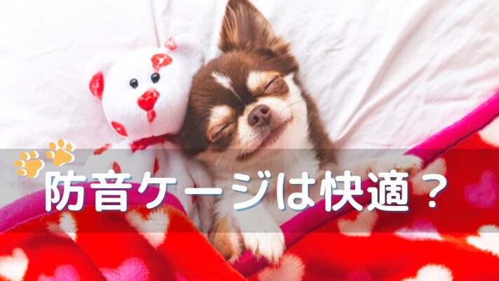 防音ケージは快適?