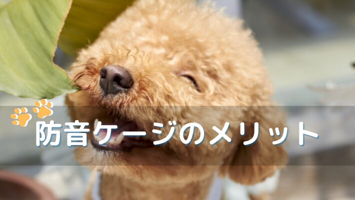 防音ケージのメリット