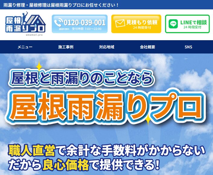 屋根雨漏りプロ